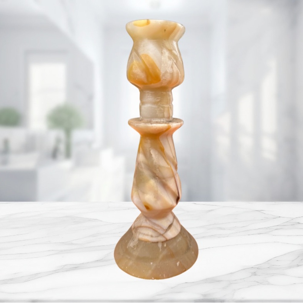 Elegant Marble Candle Holder
